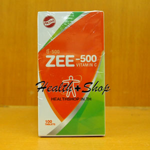 Patar Zee-500 Vitamin C 500mg 100tab