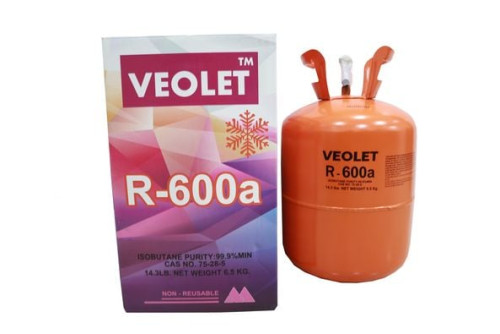 ถังพร้อมน้ำยา ขนาด 6.5 กิโลกรัม R600a