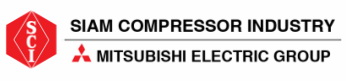 คอมเพรสเซอร์แอร์ โรตารี่ SCI (TOPTECH) MITSUBISHI รุ่น RH165 (220V) ขนาด 9000 BTU 3