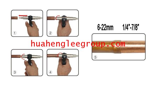 ชุดขยายท่อทองแดง CT23 (ชุดขยายแป๊ป) (1/4, 3/8, 1/2, 5/8, 3/4, 7/8นิ้ว) (6mm - 22mm.) 2