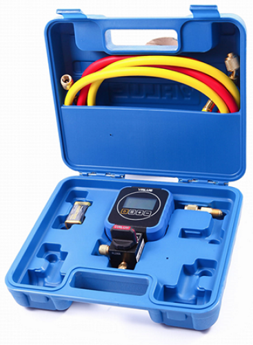 VALUE เกจ์เดี่ยวดิจิตอล ซีรี่ย์ Navtek รุ่น VRM1-0101i พร้อมสายชาร์จน้ำยา 2 เส้น บรรจุในกล่องเครื่อง