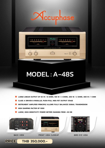 Accuphase A-48S Stereo Power Amplifier