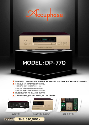 Accuphase DP-770 Super Audio CD Player