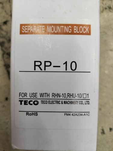 Small Rp 10 TECO RP-10 OVERLOAD ราคา 790 บาท