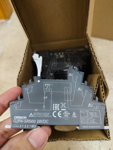 Omron, G2RV-SR500 DC24 Relay I / O Mỏng Nguyên Bản - Thương Mại Harita - Foto 7