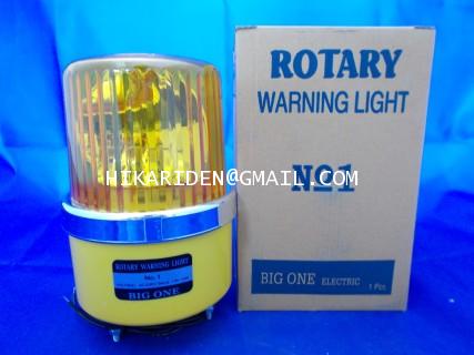ROTARY WARNING LIGHT Model: NO.1 (สีเหลือง) BIG ONE ราคา 1,000 บาท