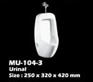 MARVEL Ceramic Urinal CODE: MU-104-3 ราคา 3,795 บาท