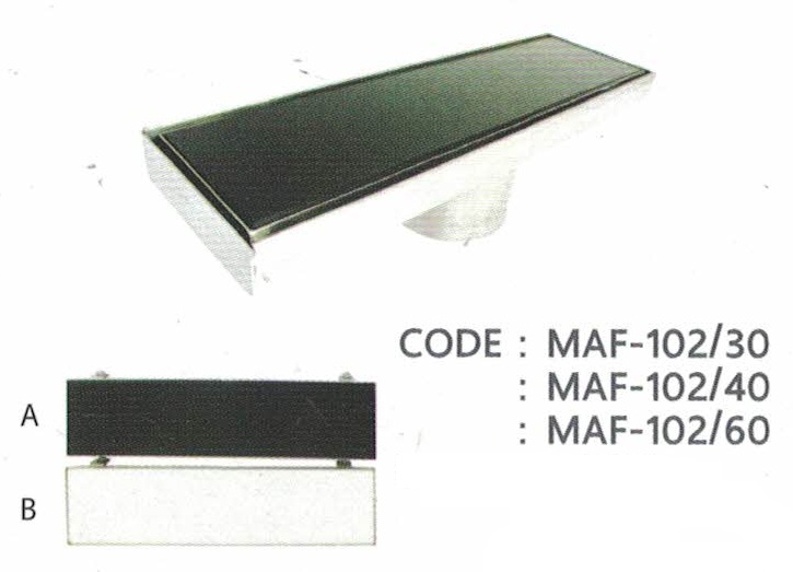 MARVEL Floor Drain CODE: MAF-102/40 ราคา 2,415 บาท