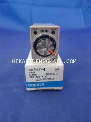 OMRON H3Y-4 5MIN 220VAC ราคา 761.28 บาท