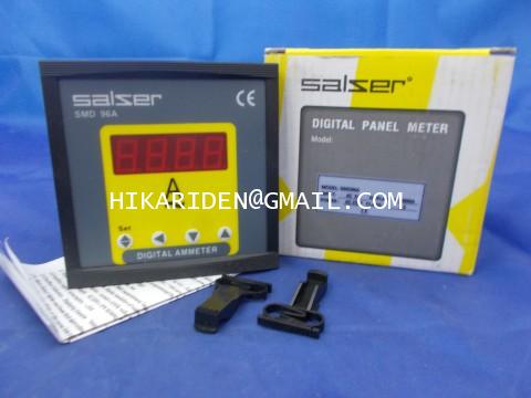 SALSER DIGITAL PANEL METER SMD96A 5A 220V ราคา 400 บาท