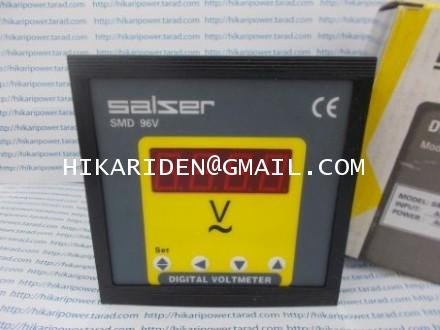 SALSER DIGITAL PANEL METER SMD96V 500V ราคา 400 บาท