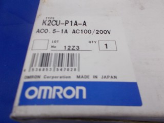 Omron K2CU-P1A-A 100-200V 0.5-1A  2500 บาท