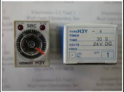 OMRON H3Y-4-24VDC 0-30 SEC