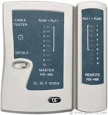 A04088 CABLE TESTER RJ45+RJ11 MASTER NS-468