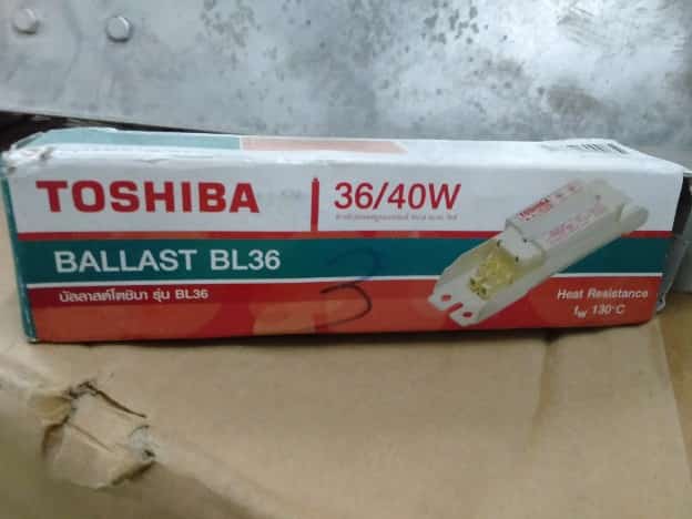 A03278 TOSHIBA BALLAST BL-36 36/40W 220V