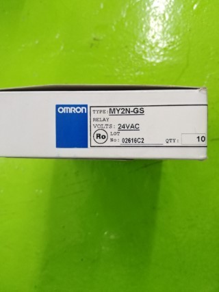 OMRON MY2N-GS 24VDC ราคา 100 บาท