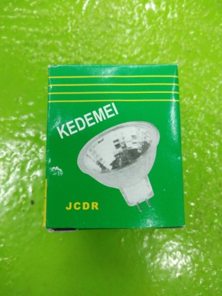 KEDEMEI DICHROIC HALOGEN LAMP JCDR 12V 50W ราคา 210 บาท