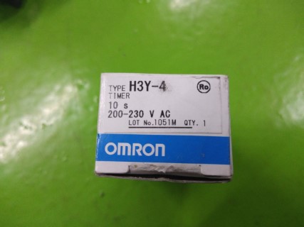OMRON H3Y-4 10S 200-230VAC ราคา 831.60 บาท