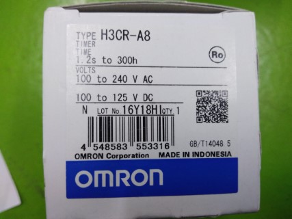 OMRON H3CR-A8 100-240VAC ราคา 630 บาท