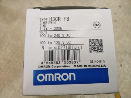 OMRON H3CR-F8 100-240V ราคา 1827 บาท
