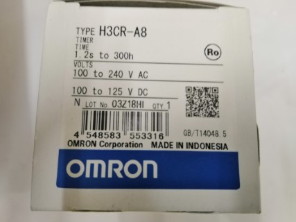 OMRON H3CR-A8 100-240VAC ราคา 570 บาท
