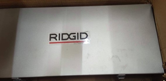 RIDGID 1/8”-2” 12R PIPE THREADING THREADER DIE SET KIT RIGID STEELCASE ราคา 41678 บาท