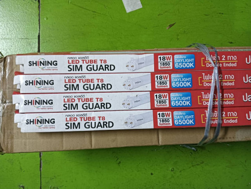 Sim Guard หลอดไฟ SHINING LED TUBE SIM GUARD T8 18W 6500K DAYLIGHT โทรสอบถามราคา ...