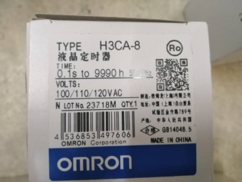 OMRON H3CA-8 110VAC ราคา 1,847 บาท