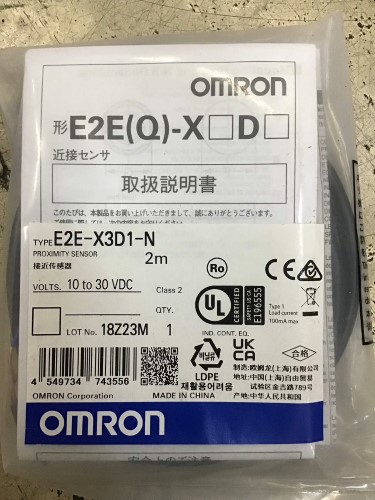 Sensore Di Prossimità Induttivo OMRON E2E-X3D1-N, 3mm, Interruttore Fotoelettrico