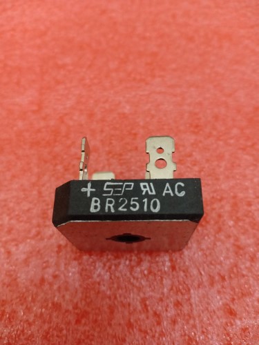 DIODE DIODE BRIDGE BR2510 24A-1000V (1LOT = 10PCS) ราคา 1,150 บาท