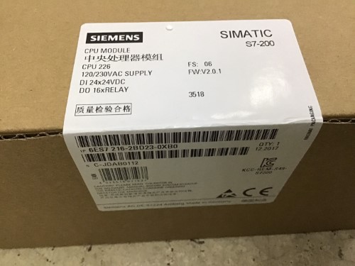 Automate Siemens 6ES7 216-2BD23-0XB0 Neuf Sous Scellé - Garantie 1 An, Livraison Rapide