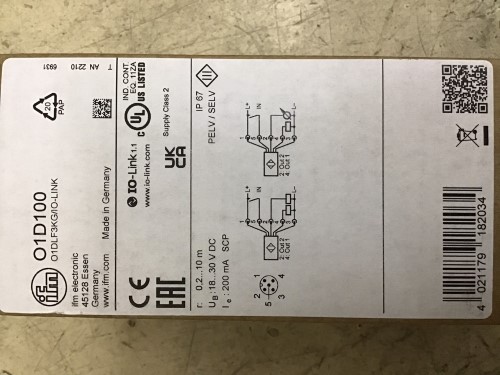 IFM O1D100 ราคา 11,500 บาท