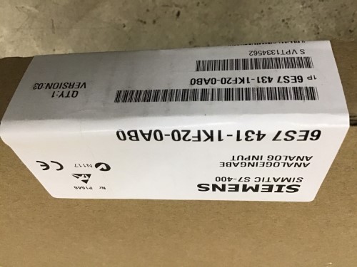 6ES7 431-1KF20-0AB0 NEU SIEMENS 6ES7431-1KF20-0AB0 S7-400 Analog Input SM 431