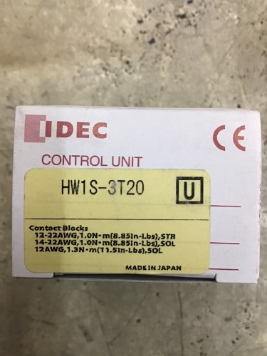 IDEC HW1S-3T20 ราคา 388 บาท