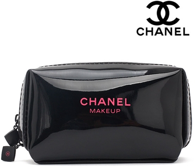Chanel Cosmetic Bag กระเป๋าใส่เครื่องสำอางสีดำสวยหรูใบเล็ก