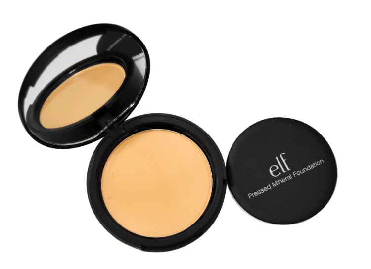 E.L.F Pressed Mineral Foundation Light แป้งฝุ่นผสมรองพื้นอัดแข็งจากแร่ธาตุธรรมชาติ 12g.