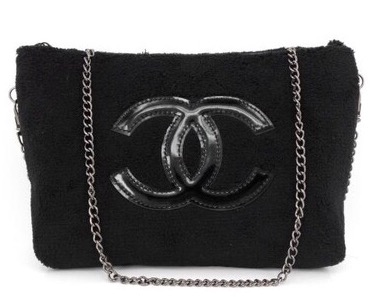 ลดราคาพิเศษสุดๆ !!!!Chanel Faux Fur Sling Shoulder Bag กระเป๋าสะพายขนสัตว์เทียมโซ่สีเทา 5