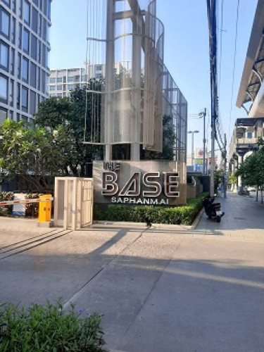 คอนโดมิเนียม  The Base สะพานใหม่ ตึกA ชั้น8 แขวงอนุสาวรีย์ เขตบางเขน พร้อมอยู่ (C1197) 2