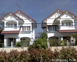 บ้านเดี่ยว 2 ชั้น (2หลัง ตีทะลุกัน) หมู่บ้านสุภาวัลย์ เนื้อที่ 108 ตร.วา สภาพสวยพร้อมอยู่ 1