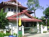บ้านเดี่ยว 2 ชั้น หมู่บ้านปรีชา ซ.หนามแดง ถ.ศรีนครินทร์ เนื้อที่ 89.9 ตร.วา บ้านพร้อมอยู่