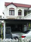 ทาวน์เฮ้าส์ 2 ชั้น หมู่บ้านร่มเย็นบางปิ้ง ซ.เทศบาล43 เนื้อที่ 21 ตร.วา บ้านพร้อมอยู่