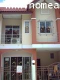 ทาวน์เฮ้าส์ 2 ชั้น  หมู่บ้านนครทองแกรนด์วิลล์ ซ.มังกร ถ.เทพารักษ์ เนื้อที่ 18.70 ตร.วา พร้อมอยู่