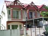 ทาวน์เฮ้าส์ 2 ชั้น หมู่บ้านนครทองแกรนวิลล์ ซ.มังกร (หลังมุม) เนื้อที่ 39.20 ตร.วา พร้อมอยู่