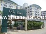 คอนโดมิเนียม ซิตี้โฮมรัชดา ตึกI3,A1 ชั้น5 ซ.รัชดา10 เนื้อที่ 30 ตร.ม. สภาพพร้อมอยู่