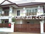 บ้านเดี่ยว 2 ชั้น หมู่บ้านเสนาแกรนด์โฮม เนื้อที่ 69.40 ตร.วา บางพูน ปทุมธานี สภาพพร้มอยู่