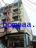อาคารพาณิชย์ 4.5 ชั้น (ห้องมุม) ซ.ที่ดินทอง ถ.เทพารักษ์ เนื้อที่ 30 ตร.วา สภาพพร้อมอยู่