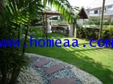 บ้านเดี่ยว 2 ชั้น หมู่บ้านโนเบิลอนาวานา ปิ่นเกล้า เนื้อที่ 105 ตร.วา ถ.บรมราชชนนี ทวีวัฒนา พร้อมอยู่ 2