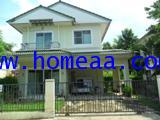 บ้านเดี่ยว 2 ชั้น  หมู่บ้านพฤกษ์ลดา1 เนื้อที่ 50.10 ตร.วา ถ.345 บางคูวัด ปากเกร็ด นนทบุรี