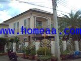 บ้านเดี่ยว 2 ชั้น หมู่บ้านภัสสร12 (หลังมุม) เนื้อที่ 50.10 ตร.วา ถ.เลียบคลองสาม พร้อมอยู่ 2