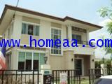 บ้านเดี่ยว 2 ชั้น  หมู่บ้านพฤกษาวิลเลจ พรีวิลเลจ เนื้อที่ 63.60 ตร.วา บึงคำพร้อย พร้อมอยู่